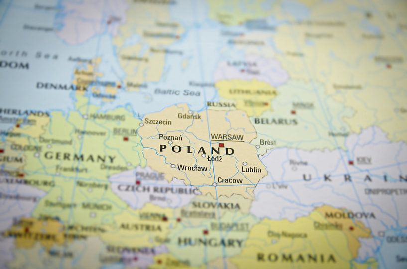Polen op de Wereldkaart van World Maps