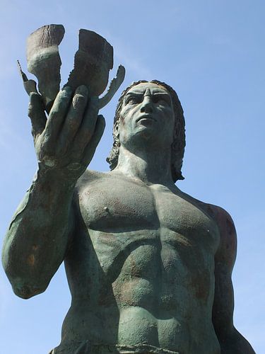 Bronzestatue Hautacuperche