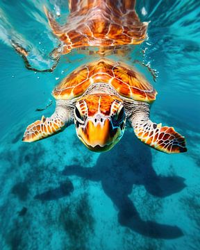 Sea turtle by fernlichtsicht