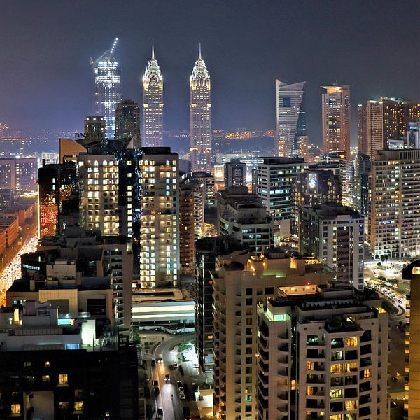 Dubaï de nuit par Christel Smits