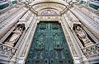 The doors of the Duomo