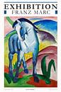 Franz Marc - Blue Horse van Old Masters thumbnail