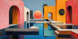 Innenarchitektur Surrealismus Architektur Design Geometrie