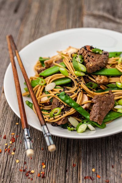 Ramen met bief by Nina van der Kleij