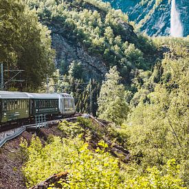 Train Flam Norway by Emmory Schröder