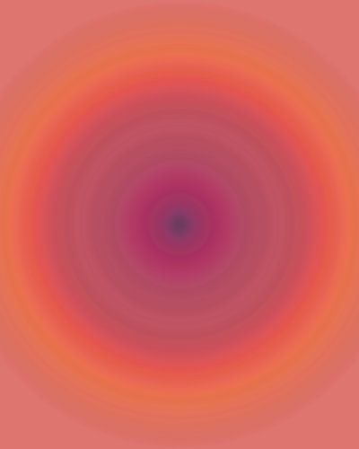 Retro jaren 70 neon kunst. Abstract kleurverloop in veelkleurig oranje, roze, paars, geel