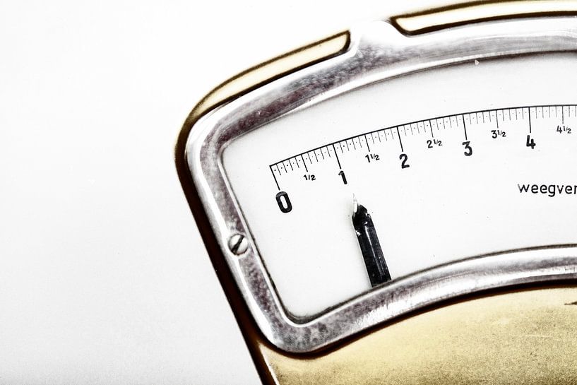 Detail of an old scale by André Blom Fotografie Utrecht