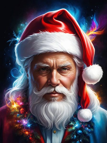 santa claus by hisam colours
