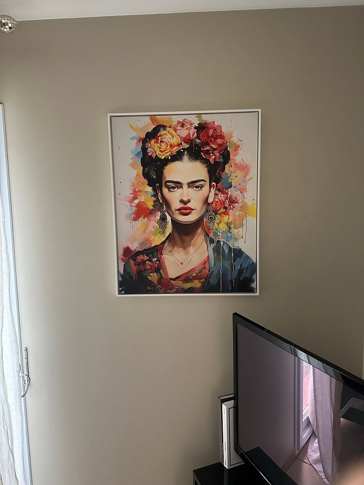 Frida Poster - Frida impression d'art  par Niklas Maximilian 