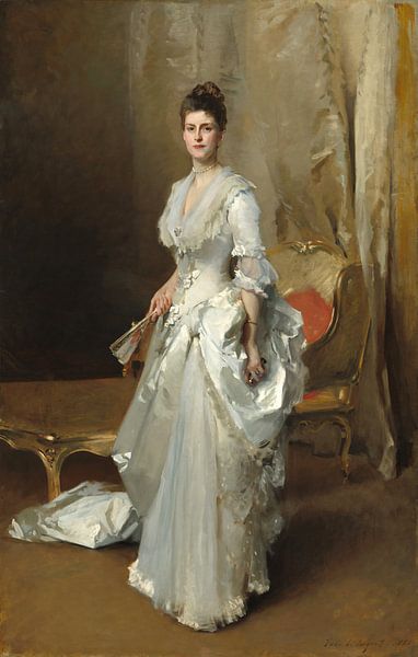 Margaret Stuyvesant Rutherfurd White (Mrs. Henry White), John Singer Sargent by All the Masters