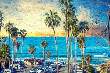 Tourmaline Surf Park - Impressionist