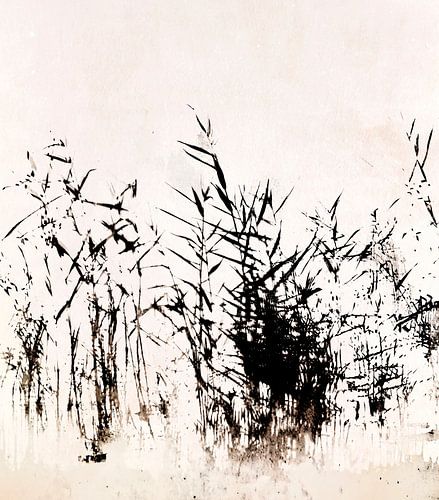 Abstract natuurlandschap in Japan