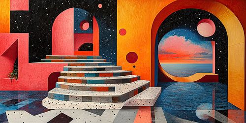 Surrealisme Interieurarchitectuur Architectuur Ontwerp Meetkunde