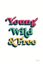 Rainbow Young Wild and Free Bold, Becky Thorns by Wild Apple