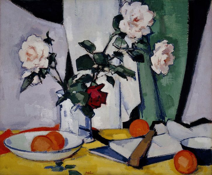 Samuel John Peploe - Roses by Peter Balan