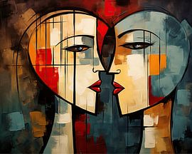 Gemälde der Liebe von Blickfänger Gemälde