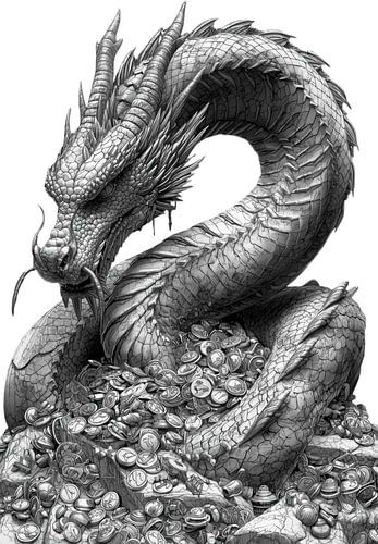 Fafnir: Drakenbewaker-gravure