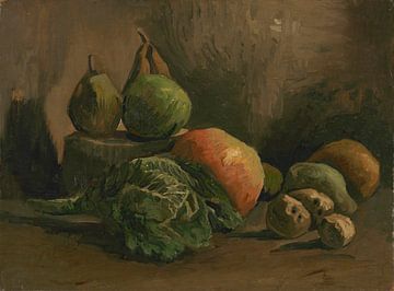 Stilleven met groente en fruit, Vincent van Gogh