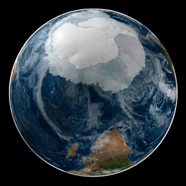 La Terre et Le Pôle Sud par Digital Universe