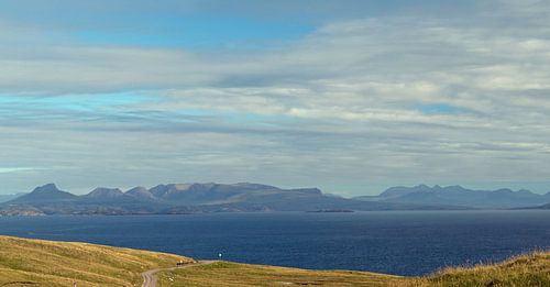 Stoer Head is een landtong ten noorden van Lochinver, Schotland.
