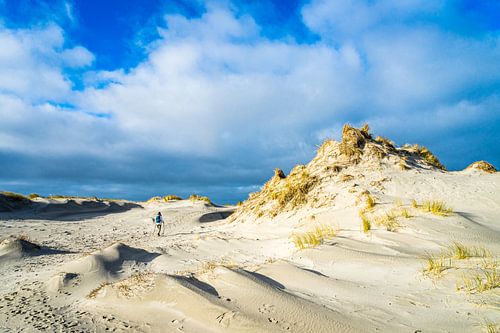 The dunes at paal 18, Terschelling by Floris van Woudenberg