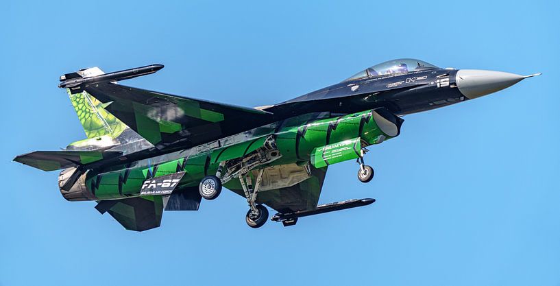 De Dream Viper, de Belgische F-16 Demo. van Jaap van den Berg