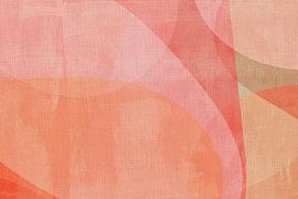 Subtile Romantik in abstrakten Pastellfarben von Dina Dankers