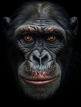 Chimpansee van Luc de Zeeuw