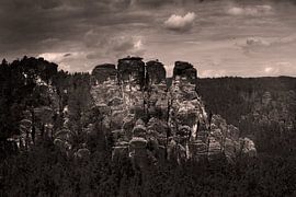 The Bastei rock formation