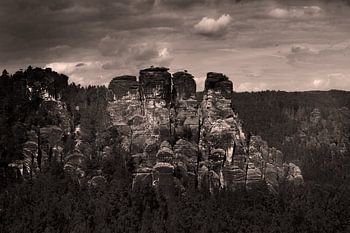 The Bastei rock formation