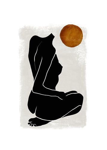 Vrouwelijk Naakt - Silhouet Lichaam Naakte Vrouw