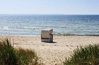 Strandkorb am Ufer der Ostsee von Frank Herrmann Miniaturansicht
