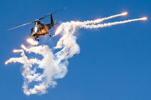 Helikopter flares van KC Photography