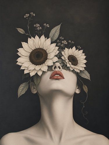 Die neugierige Sonnenblumenkönigin