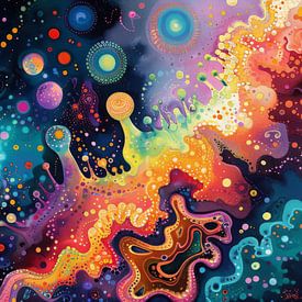 Kaleidoscope of Cosmic Dreams by Eva Lee