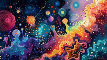 Kaleidoscope of Cosmic Dreams by Eva Lee