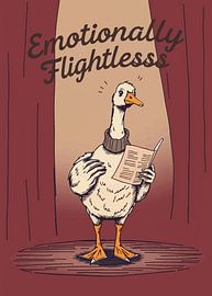 Emotionally Flightlesss Goose on Stage