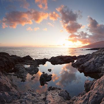 Küste bei Sonnenuntergang, Kanarische Inseln, Spanien von Markus Lange