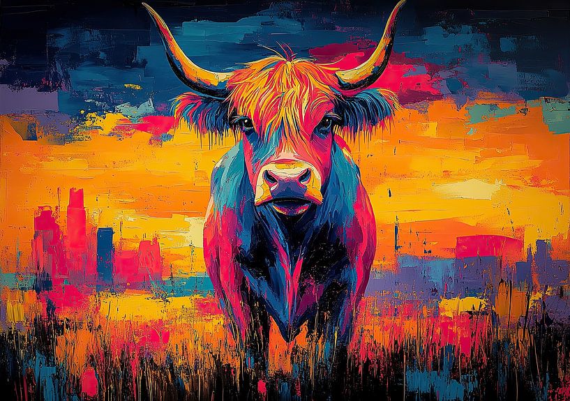 Scottish Highlander Highland Cow Cattle by Niklas Maximilian