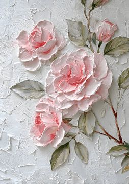 Rose paint art by MNS Designs