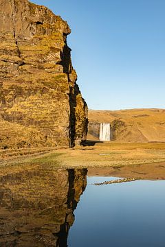 Chute d'eau islandaise, Skogafoss