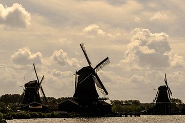 Mühle, Mühlen in Holland von Caroline Drijber