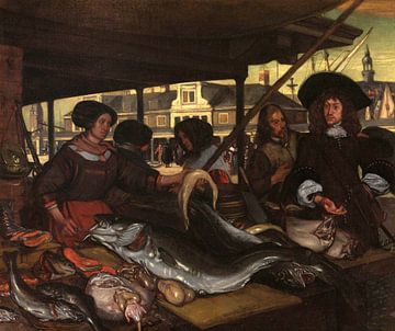 De Nieuwe Vismarkt te Amsterdam, Emanuel de Witte