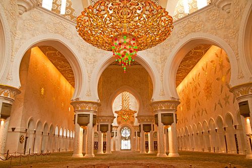 Sheikh Zayed Mosque in Abu Dhabi