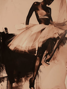 "Power moves&quot ; Portrait puissant d'une danseuse