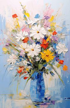 Vase mit Blumen von Artsy