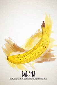 Früchte Banane von Sharon Harthoorn