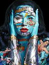 Wonder Woman Gal Gadot Pop Art van Rene Ladenius Digital Art thumbnail