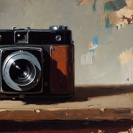 Vieux appareil photo sur DeVerviersBelgium