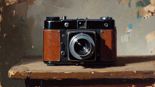 Oude fotocamera